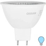 Лампа светодиодная Osram GU5.3 220-240 В 4 Вт спот прозрачная 300 лм холодный белый свет OSRAM