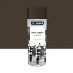 Грунт-эмаль аэрозольная по ржавчине Luxens глянцевая цвет шоколадно-коричневый 520 мл LUXENS