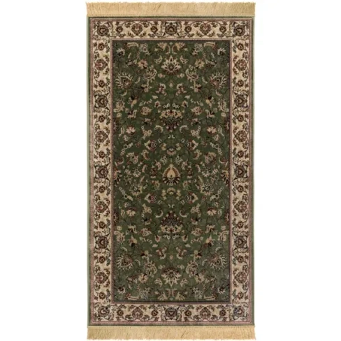 Ковер вискоза Isphahan 84552 Green 65x135 см цвет зеленый Isphahan напольное покрытие