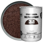Грунт-эмаль по ржавчине 3 в 1 Dali Special молотковая цвет шоколадный 0.9 кг DALI
