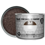 Грунт-эмаль по ржавчине 3 в 1 Dali Special молотковая цвет коричневый 0.4 кг DALI