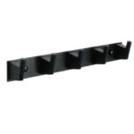 Планка 5 крючков Fixsen Tren сталь цвет черный FIXSEN FX-97805-5 Trend