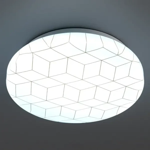 Светильник настенно-потолочный светодиодный Mosaic 8 м² холодный белый свет цвет белый LUMIN ARTE CLL MOSAIC