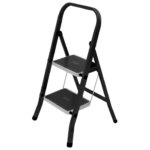 Стремянка стальная Zalger с ковриком 2 ступени ZALGER