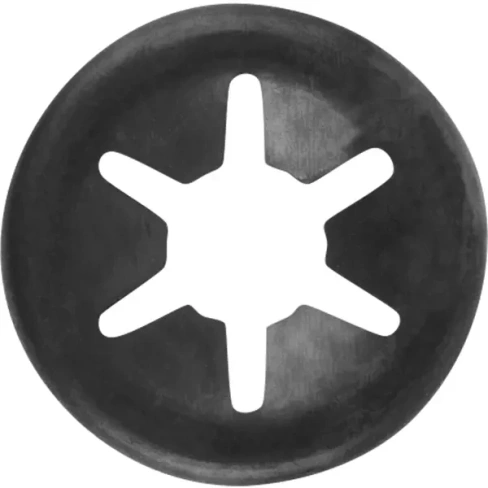 Шайба стопорная Tech-Krep STAR-LOCK D4 черная