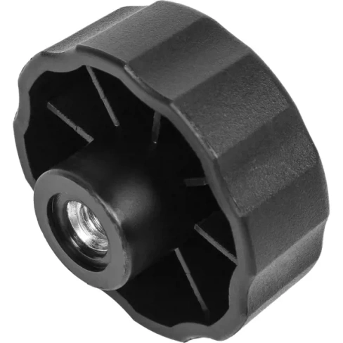 Барашек пластиковый с рукояткой Tech-Krep D42 М6 черный TECH-KREP