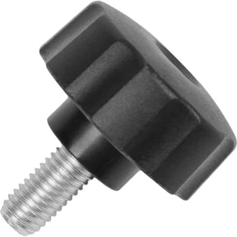 Фиксатор пластиковый с рукояткой Tech-Krep D42 М10x20 мм черный TECH-KREP
