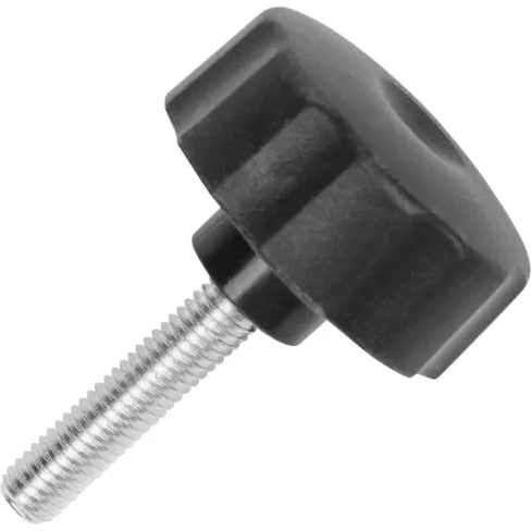 Фиксатор пластиковый с рукояткой Tech-Krep D40 М8x35 мм черный TECH-KREP