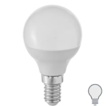 Лампа Volpe Е14 6 Вт шар матовая 600 Лм холодный свет VOLPE LED-G45-6W/4000K/E14/FR/DIM/SLS