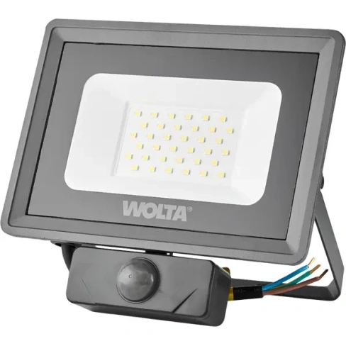 Прожектор Wolta WFL-30W/06S 2700 Лм с датчиком движения WOLTA WFL WFL-06S