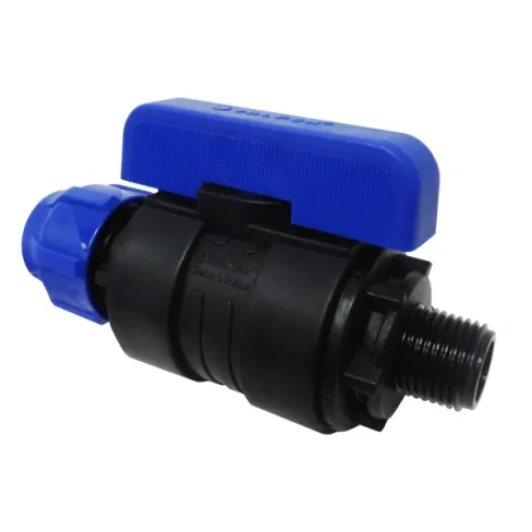 Кран шаровой ПНД 20x1/2" наружная резьба VALFEX