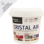 Краска для стен и потолков Maitre Deco «Cristal Air Antivirus» 0.9 л цвет матовый белый MAITRE DECO водно-дисперсионная