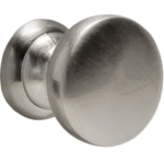 Ручка-кнопка Kerron Metallic K-2360 24 мм цвет сталь KERRON K-2360 KERRON Metallic