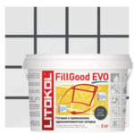 Затирка полиуретановая Litokol Fillgood Evo F140 цвет черный графит2 кг LITOKOL