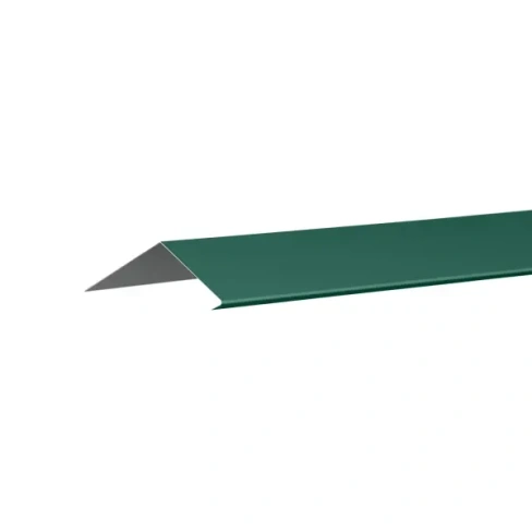 Планка карнизная 100х65x2000 мм RAL 6005 зеленый