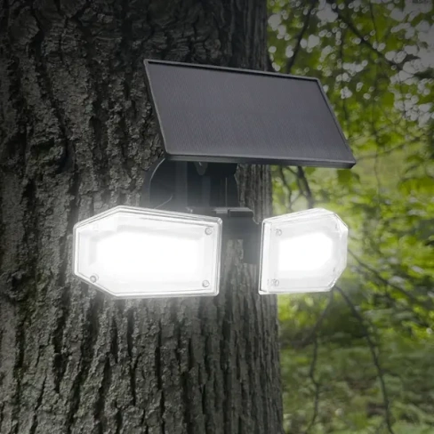 488695215 Светильник светодиодный уличный Duwi Solar LED на солнечных батареях 3 режима 25Вт 6500К 820Лм IP65 датчик движения черн