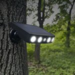 Светильник светодиодный уличный Duwi Solar LED на солнечных батареях 3 режима 4Вт 6500К 500Лм IP65 датчик движения черны