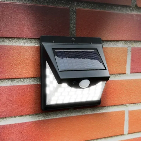 488695243 Светильник светодиодный уличный Duwi Solar LED на солнечных батареях 8Вт 6500К 330Лм IP65 датчик движения черный DUWI So