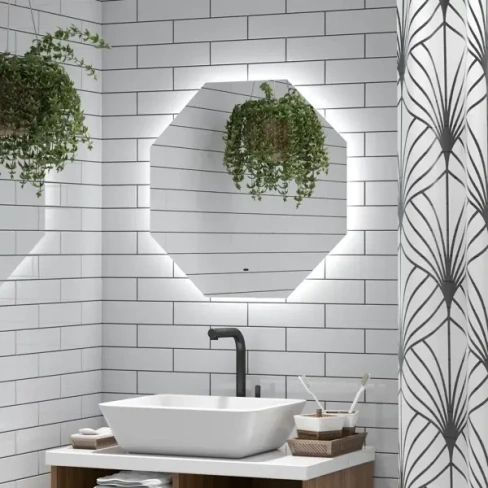 Зеркало с подсветкой Midnight Led 650х650 мм