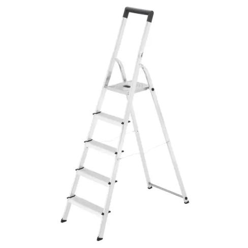 Стремянка алюминиевая Hailo 8140-500 5 ступеней