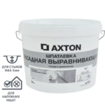 Шпатлевка Axton выравнивающая фасадная цвет белый 15 кг AXTON