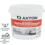 Шпатлевка Axton выравнивающая для сухих и влажных помещений цвет белый 1