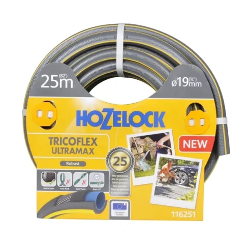 Шланг для полива HoZelock T/U ø19 мм 25 м ПВХ HOZELOCK Поливочный шланг