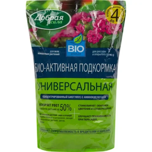488697844 Биоактивная подкормка Добрая сила 2.5 л ДОБРАЯ СИЛА Биологическая подкормка