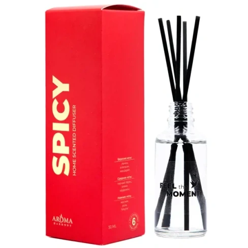 488698184 Ароматический диффузор Aroma harmony Spicy 50 мл AROMA HARMONY Диффузор Ароматический "SPICY" 50 мл