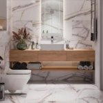 Глазурованный керамогранит Cersanit Pulse 44.8x89.8 см 1.206 м² матовый цвет белый CERSANIT Pulse керамогранит