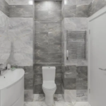 Плитка настенная Strict Dark 30x60 см 1.62 м² цвет темно-серый