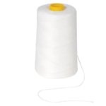Нить Brauberg Лавсан 1.5 мм 500 м цвет белый BRAUBERG