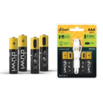 Аккумуляторная батарейка Duwi AAA (Li-Ion) Li-Ion 450 мАч 4 шт. DUWI 62013 6