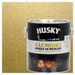 Краска по металлу Husky Klondike глянцевая цвет золото 2.5 л RAL 1036 HUSKY