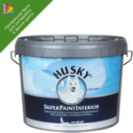 Краска для колеровки интерьерная Husky Super Paint Int прозрачная база С 9 л HUSKY