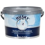 Краска интерьерная Husky Super Paint Int цвет белый 2.5 л HUSKY