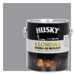 Краска по металлу Husky Klondike глянцевая цвет светло-серый 2.5 л RAL 7004 HUSKY