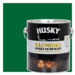 Краска по металлу Husky Klondike глянцевая цвет зеленый 2.5 л RAL 6002 HUSKY