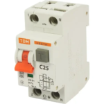 Дифференциальный автомат Tdm Electric АВДТ-63 1P N C25 A 30 мА 6 кА A SQ0202-0004 TDM ELECTRIC