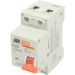 Дифференциальный автомат Tdm Electric АВДТ-32 1P N C20 A 30 мА 4.5 кА AC SQ0202-0504 TDM ELECTRIC