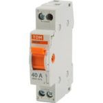 Выключатель нагрузки TDM Electric МП-63 1P 40 А трёхпозиционный TDM ELECTRIC МП-63 1P 40А