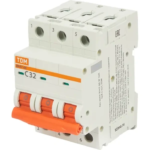 Автоматический выключатель TDM Electric ВА47-60 3P C32 А 6 кА SQ0223-0112 TDM ELECTRIC