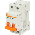 Автоматический выключатель Tdm Electric ВА47-60 2P C20 А 6 кА SQ0223-0094 TDM ELECTRIC