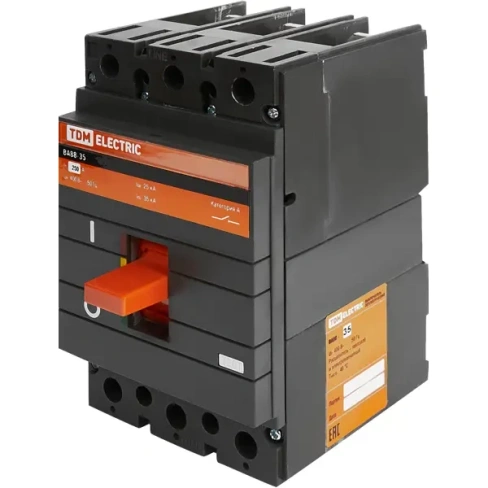Автоматический выключатель Tdm Electric ВА88-35 3P C80 А 12 кА SQ0707-0017 TDM ELECTRIC