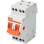 Выключатель нагрузки TDM Electric МП-63 2P 63 А трёхпозиционный TDM ELECTRIC МП-63 2P 63А