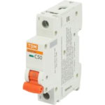 Автоматический выключатель TDM Electric ВА47-60 1P C50 А 6 кА SQ0223-0082 TDM ELECTRIC