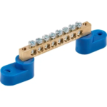 Шина N TDM Electric 6x9 мм 8 групп на двух угловых изоляторах TDM ELECTRIC