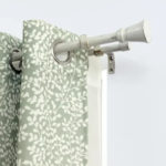 Карниз двухрядный Lystel 160-300 см металл цвет белый INSPIRE