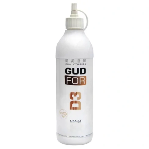 Клей для дерева Gudfor D3 прозрачный 450 г D3 450 гр.