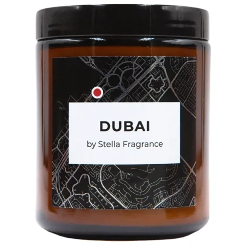 Свеча ароматическая Stella Fragrance Dubai 250 г STELLA FRAGRANCE СВЕЧА АРОМАТИЧЕСКАЯ DUBAI